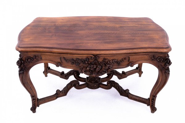 French Richly Carved Table, 1890-BXB-1818755