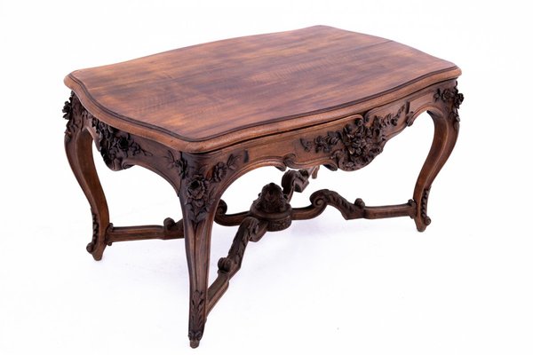 French Richly Carved Table, 1890-BXB-1818755