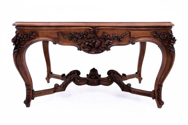 French Richly Carved Table, 1890-BXB-1818755