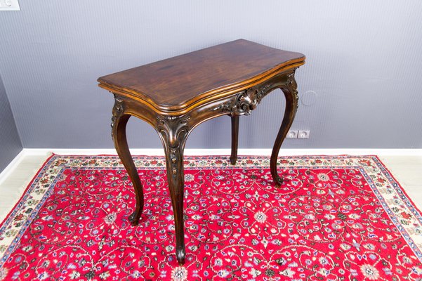 French Rococo Style Game Table-KEG-1139917