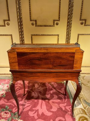 French Roll-Up Secretaire in Transition Style, 1890s-FLW-1402083