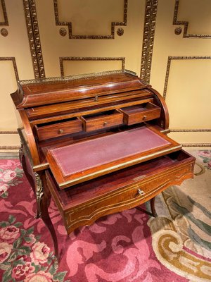 French Roll-Up Secretaire in Transition Style, 1890s-FLW-1402083