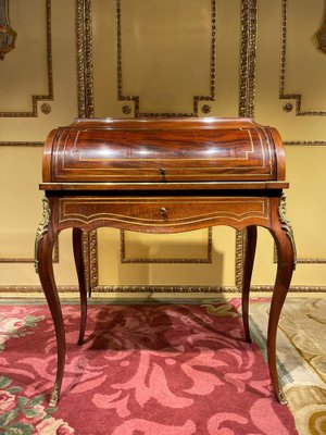 French Roll-Up Secretaire in Transition Style, 1890s-FLW-1402083