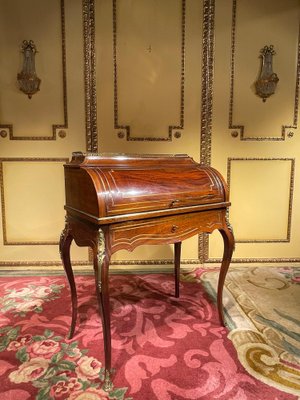 French Roll-Up Secretaire in Transition Style, 1890s-FLW-1402083