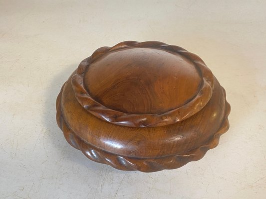 French Rounded Wooden Box, 1960-UR-1782953