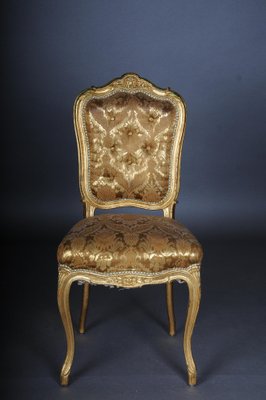 French Salon Chairs from Bellevue Palace, Berlin, 1890s, Set of 4-FLW-1402014