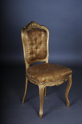 French Salon Chairs from Bellevue Palace, Berlin, 1890s, Set of 4-FLW-1402014