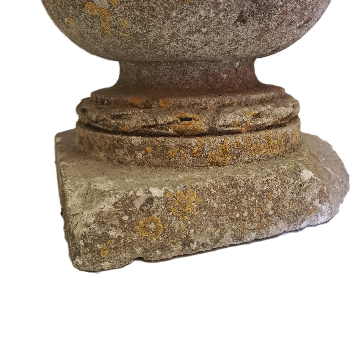 French Sandstone Decorative Vases, Set of 2