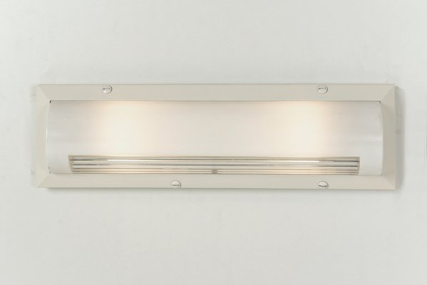 French Sconce with Glass Reflector from Holophane, 1950s-LOB-848143