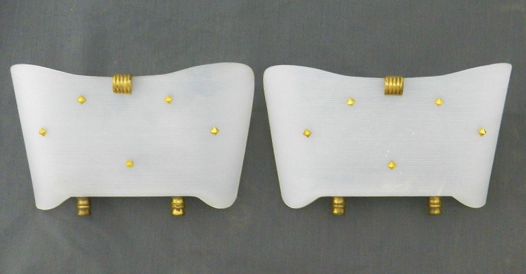 French Sconces, 1950s, Set of 2-RIU-589412