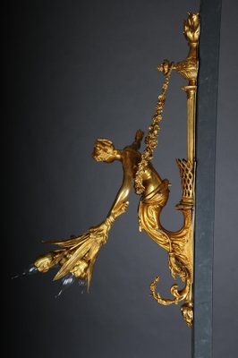 French Sconces in Gilt Bronze, Paris, 20th Century, Set of 2-FLW-1755028