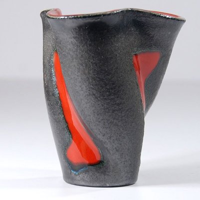 French Sculptural Vase from Elchinger, 1950s-GIW-742012