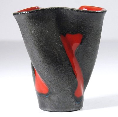 French Sculptural Vase from Elchinger, 1950s-GIW-742012