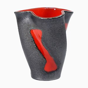 French Sculptural Vase from Elchinger, 1950s-GIW-742012