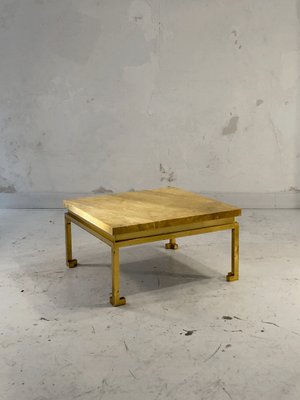 French Shabby Chic Coffee Table from Maison Ramsey, 1970s-NLF-620051