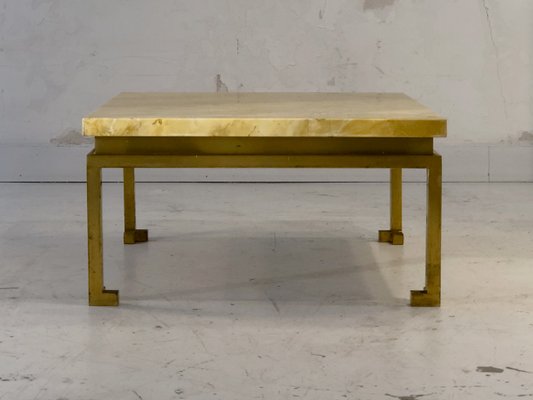 French Shabby Chic Coffee Table from Maison Ramsey, 1970s-NLF-620051