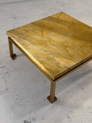 French Shabby Chic Coffee Table from Maison Ramsey, 1970s-NLF-620051