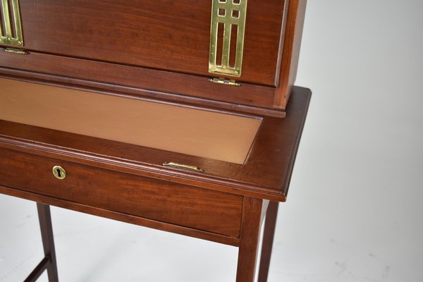 French Sheraton Revival Console Desk, 1930s-GXL-1774823