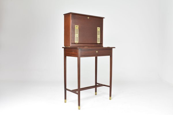 French Sheraton Revival Console Desk, 1930s-GXL-1774823