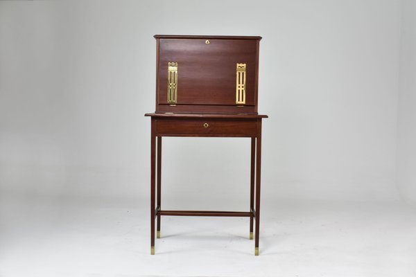 French Sheraton Revival Console Desk, 1930s-GXL-1774823