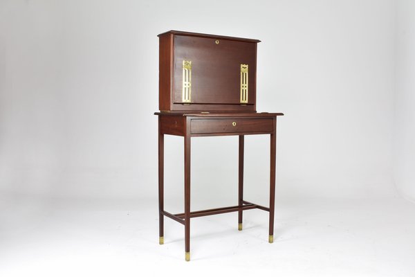 French Sheraton Revival Console Desk, 1930s-GXL-1774823