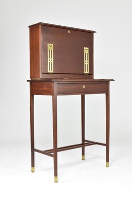 French Sheraton Revival Console Desk, 1930s-GXL-1774823