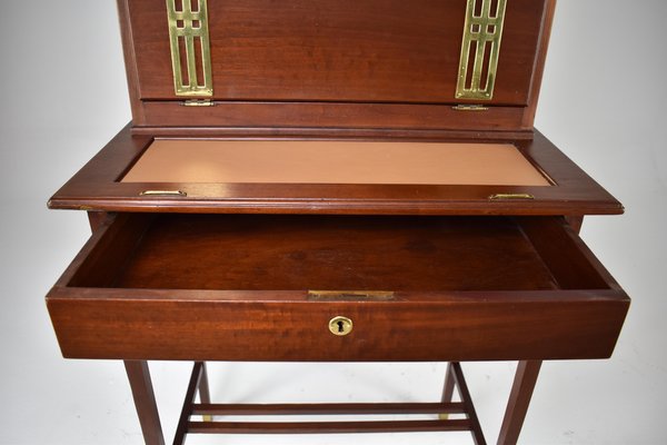 French Sheraton Revival Console Desk, 1930s-GXL-1774823