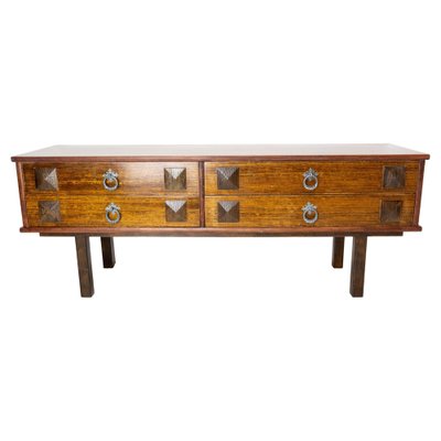 French Side or Console Table with Drawers, 1960s-RIU-1388018