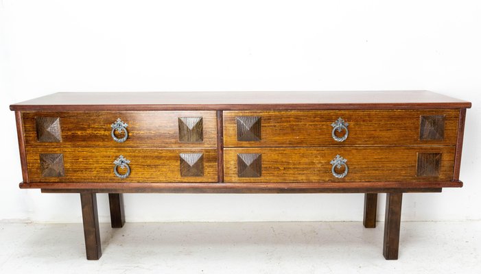 French Side or Console Table with Drawers, 1960s-RIU-1388018