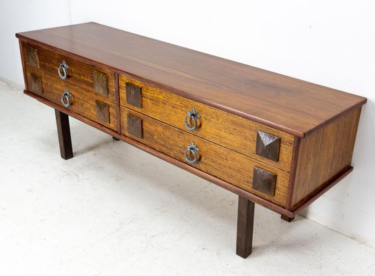 French Side or Console Table with Drawers, 1960s-RIU-1388018