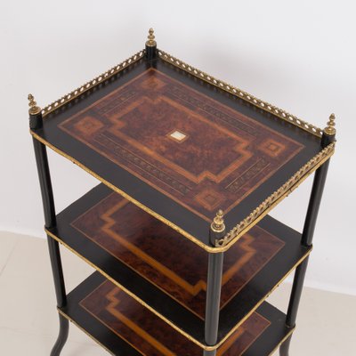 French Side Table in Marquetry, 1850-WZF-1387877