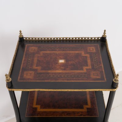 French Side Table in Marquetry, 1850-WZF-1387877