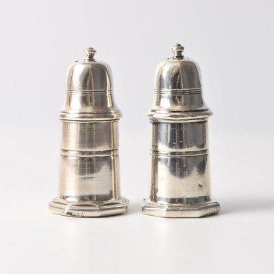 French Silver-Plated Salt and Pepper Shakers from Christofle, 1960s, Set of 2-IXK-1700636