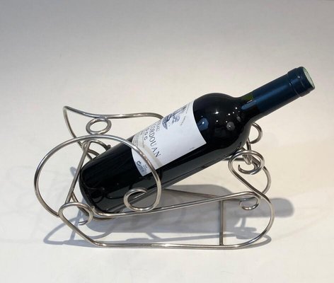 French Silver-Plated Wine Holder, 1930s-BA-802457