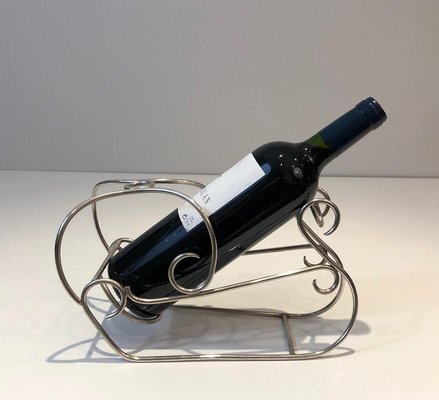 French Silver-Plated Wine Holder, 1930s-BA-802457