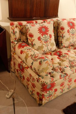 French Sofa Upholstered by the House Phelippeau, 1950s-WEQ-1138527