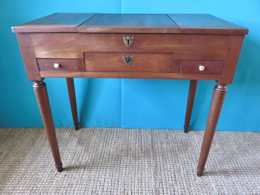 French Solid Cherry Console Table, 1770s-AC-906411