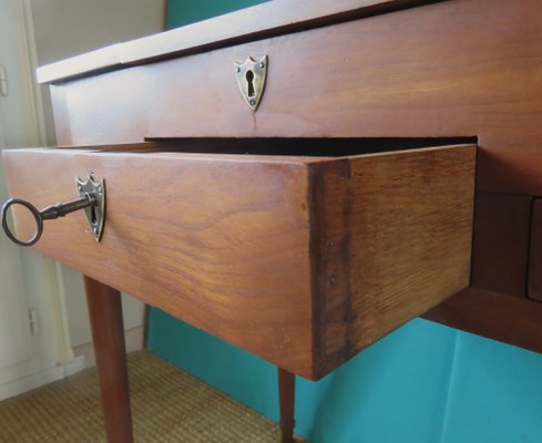 French Solid Cherry Console Table, 1770s-AC-906411