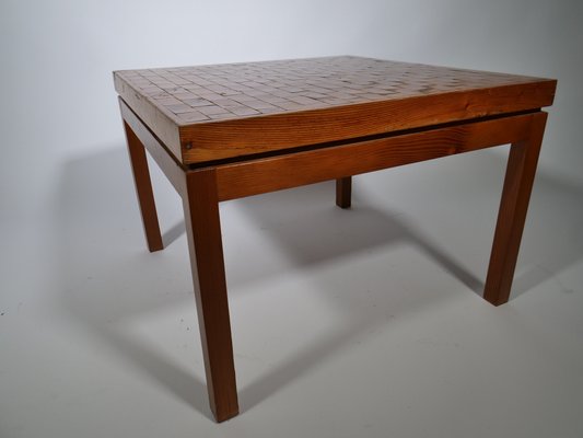 French Solid Wood Coffee Table, 1970s-LVS-1444992