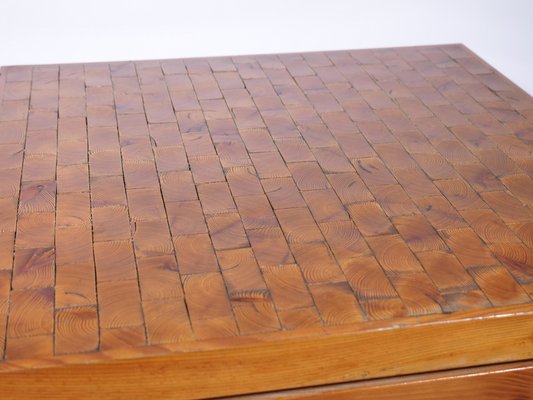 French Solid Wood Coffee Table, 1970s-LVS-1444992