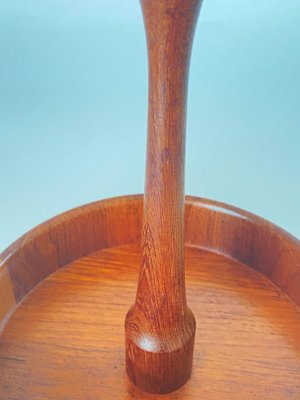 French Spice Tray in Ceramic and Wood, 1960s-UR-1721157