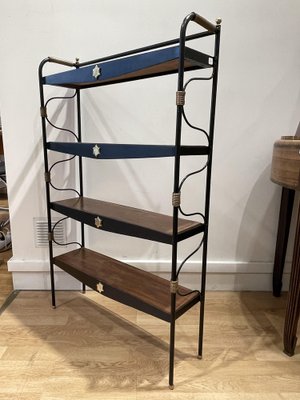 French Splendid Bookcase by Jacques Adnet, 1955-YXM-1820707