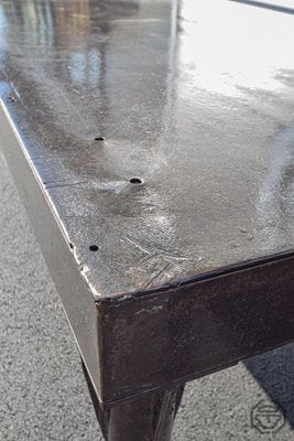 French Steel Table, 1960s-LA-837436