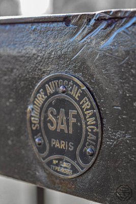 French Steel Table, 1960s-LA-837436