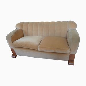 French Style Déco Two-Seater Sofa-XHV-1154957