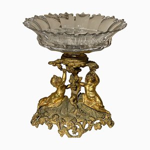 French Table Centerpiece in Fire-Gilded Bronze, 1870s-FLW-1402042