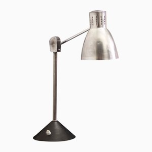 French Table Lamp in Chromed and Lacquered Metal from Jumo, 1940s-SY-2022503