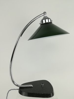 French Table Lamp with Granite Foot, 1950s-KDB-1305346