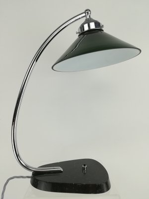 French Table Lamp with Granite Foot, 1950s-KDB-1305346