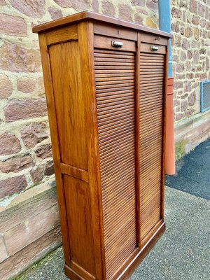 French Tambour Cabinet, 1950s-GQM-1804675